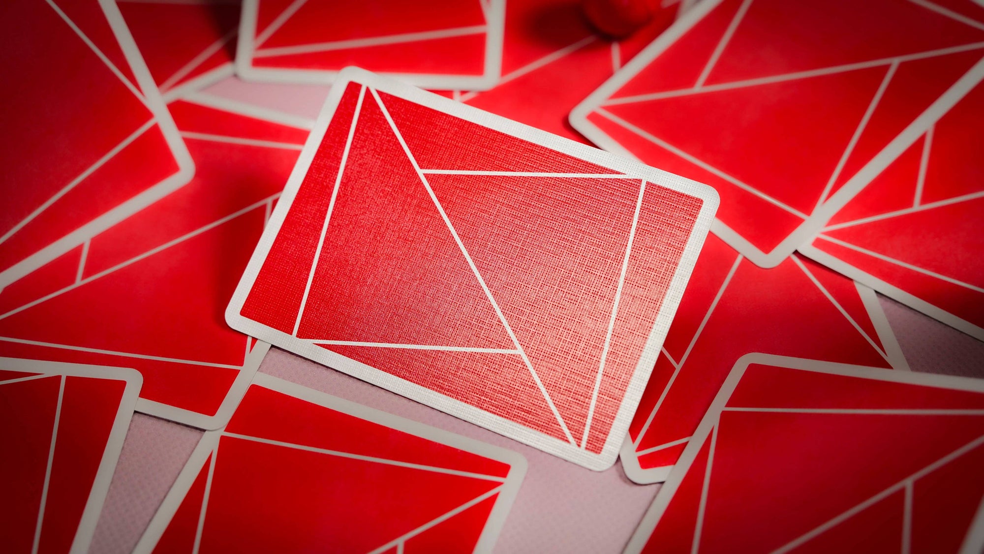 Flexible Playing Cards Red by Vermilion Collection