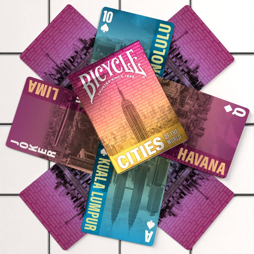 Bicycle Cities of the World Playing Cards