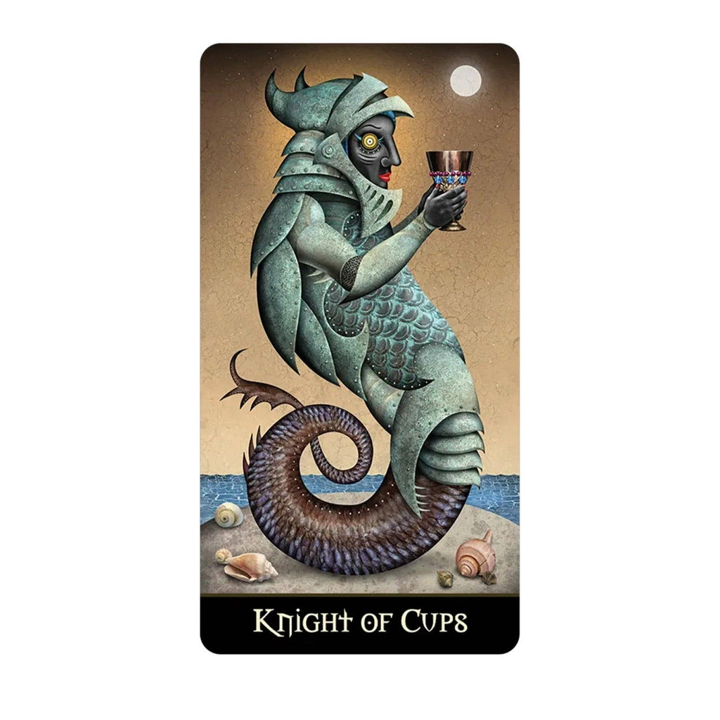 Deviant Moon Tarot Borderless Miniature Edition - (Mini Tarot Cards)