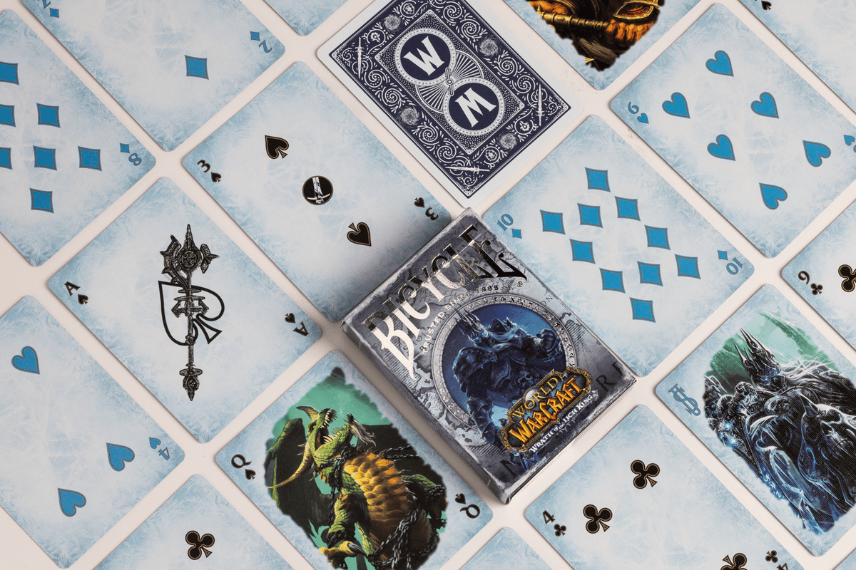 Bicycle World of Warcraft Wrath of the Lich King Playing Cards