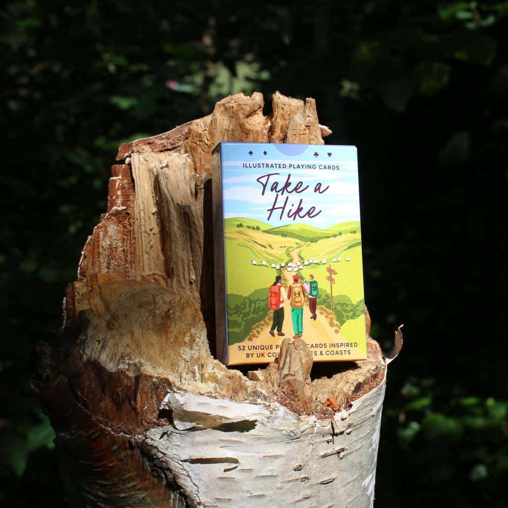Take a Hike Illustrated Playing Cards by Studio Giv