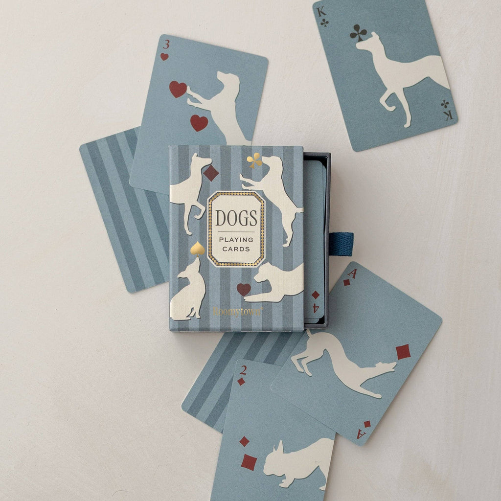 Roomytown Dogs Playing Cards – Illustrated Dog Card Deck