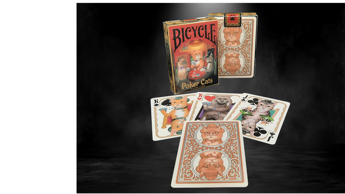 Bicycle Poker Cats V2 Playing Cards