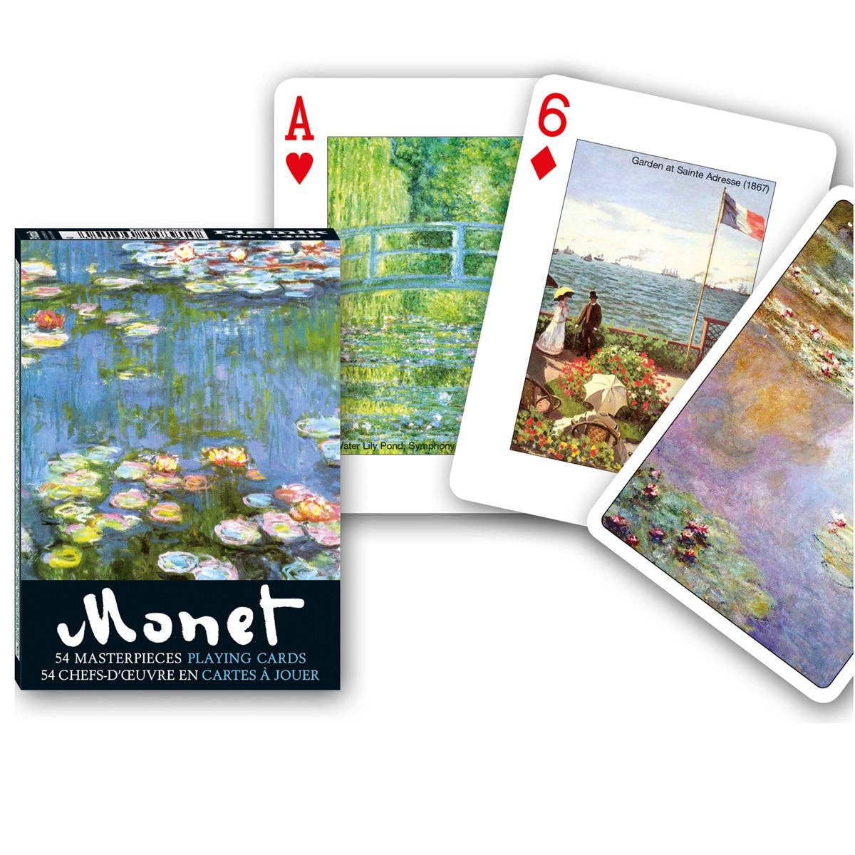 Claude Monet Art Playing Cards – 52 Unique Designs