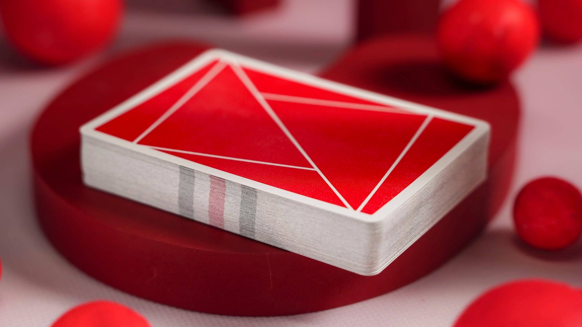 Flexible Playing Cards Red by Vermilion Collection