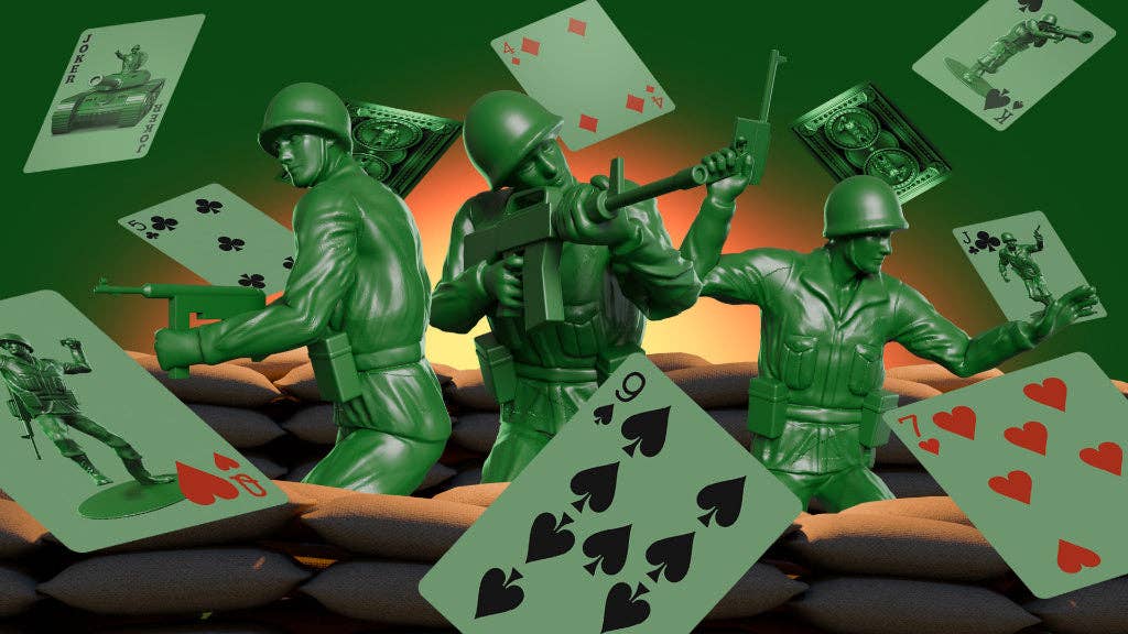 Army Men Playing Cards – Collectible Playing Cards (CPC)