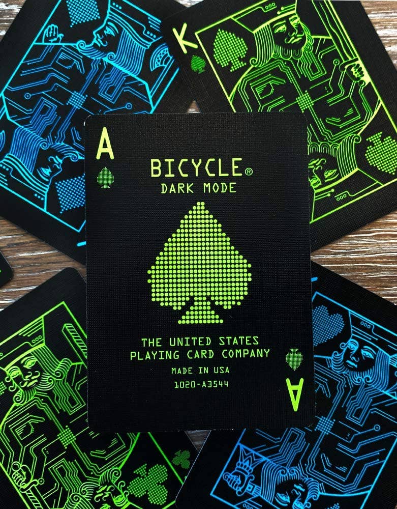 Bicycle Dark Mode Cards