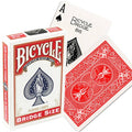 Bicycle Rider Back Bridge Size Playing Cards – Red