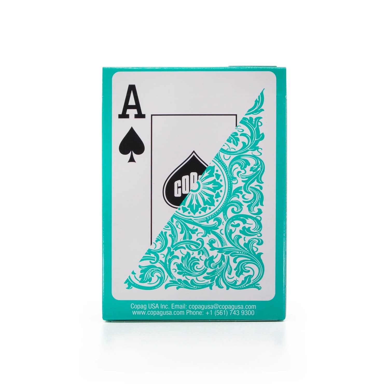 1546 Elite Poker Size Jumbo Index Playing Cards (Green) Copag