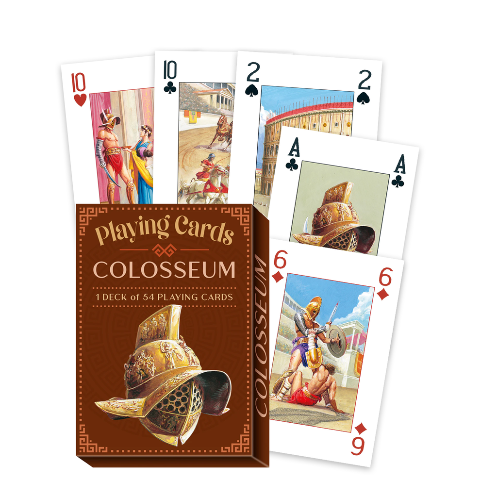 Colosseum Playing Cards – Lo Scarabeo’s Homage to Rome’s Grand Arena