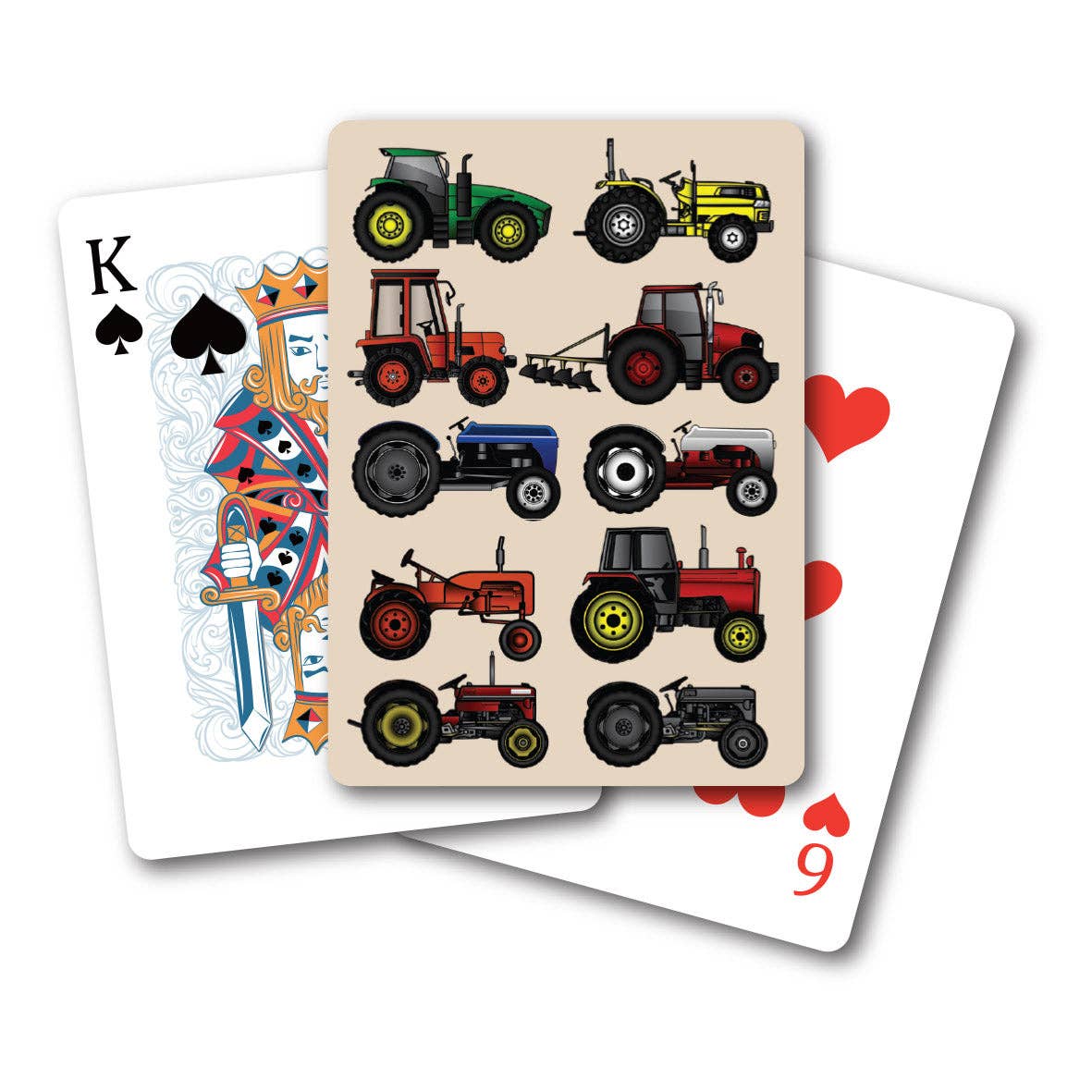 Tractor Playing Cards by Coach House