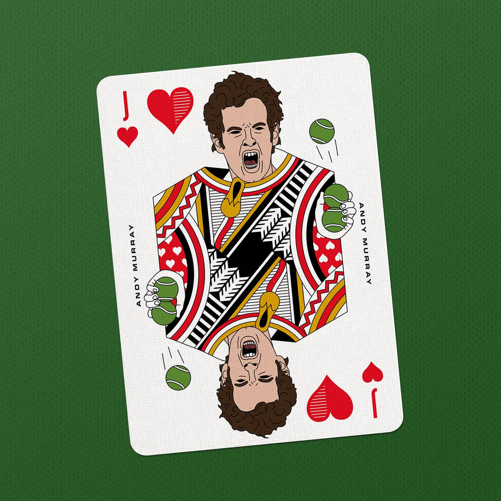 Tennis Playing Cards by Boot & Ball – Sporting Legends Deck