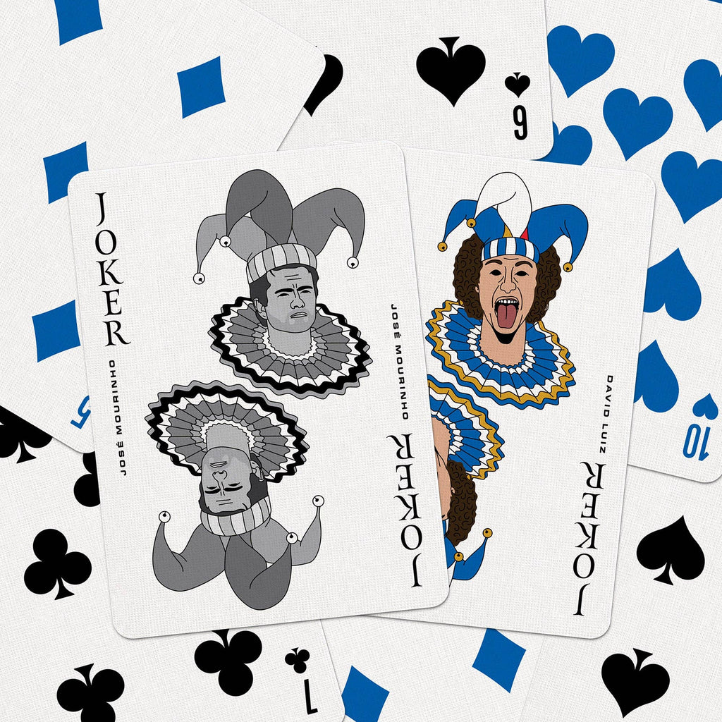 The Blues Playing Cards – Chelsea Football Legends Deck by Boot & Ball