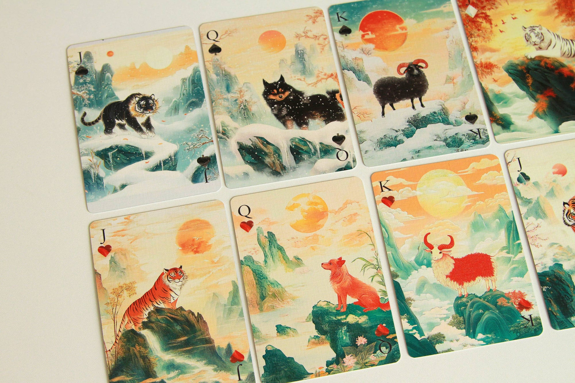 Zodiac Charms Playing Cards: Horse