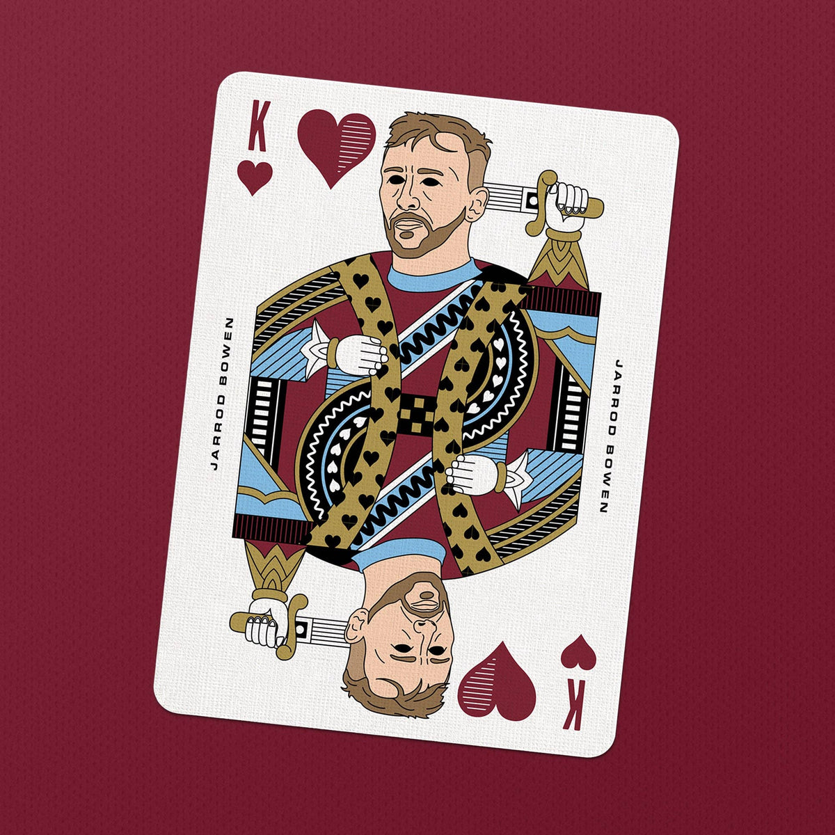 West Ham United Playing Cards – Boot & Ball Football Legends Deck