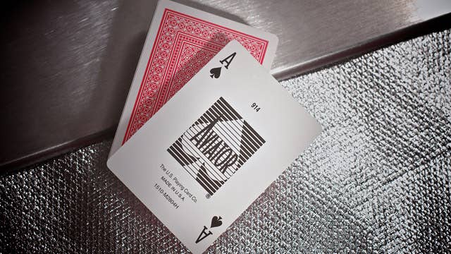 Aviator Pinochle Standard Poker Cards (Red)