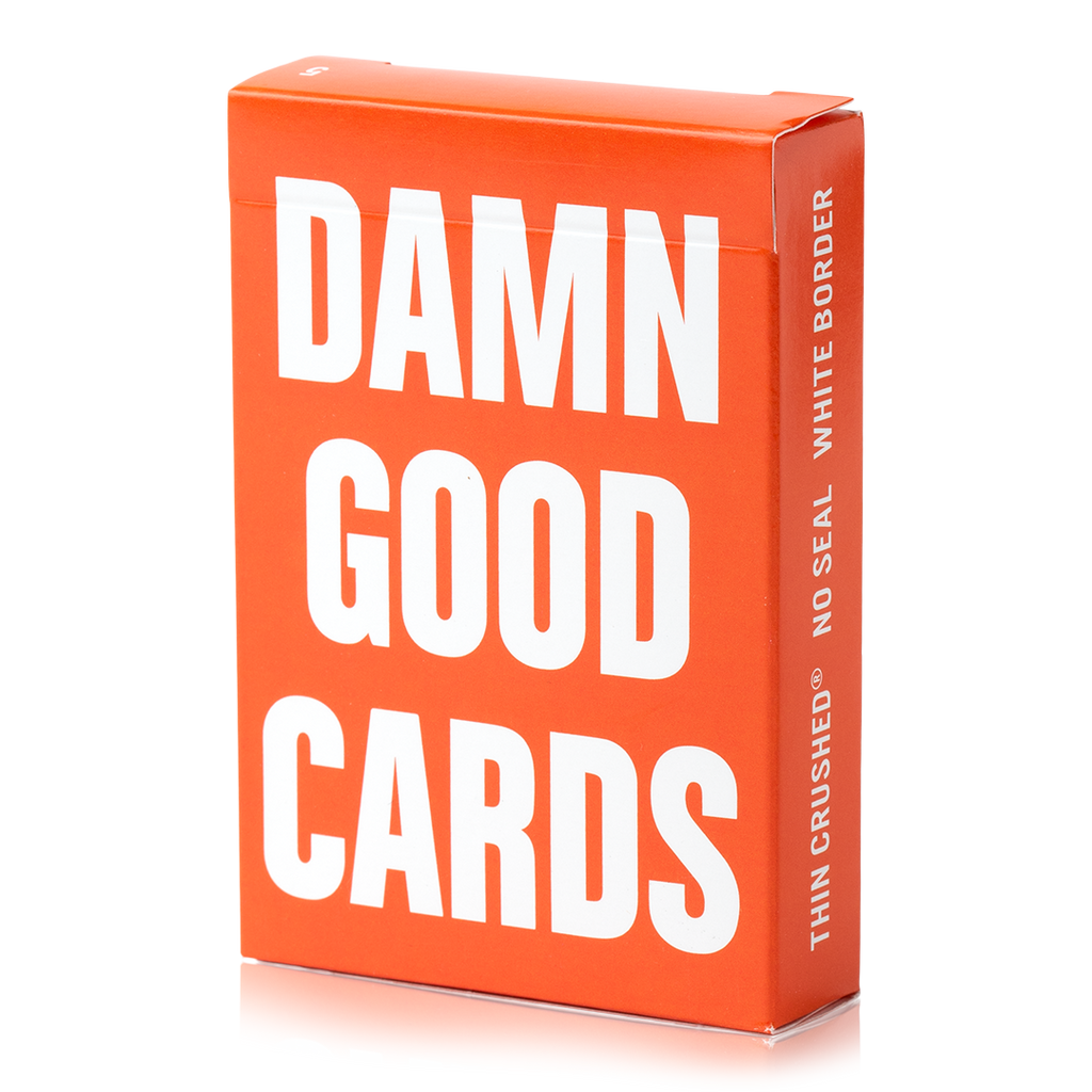 Damn Good Cards, No. 5.  (Limited Print Run 2500 Decks)