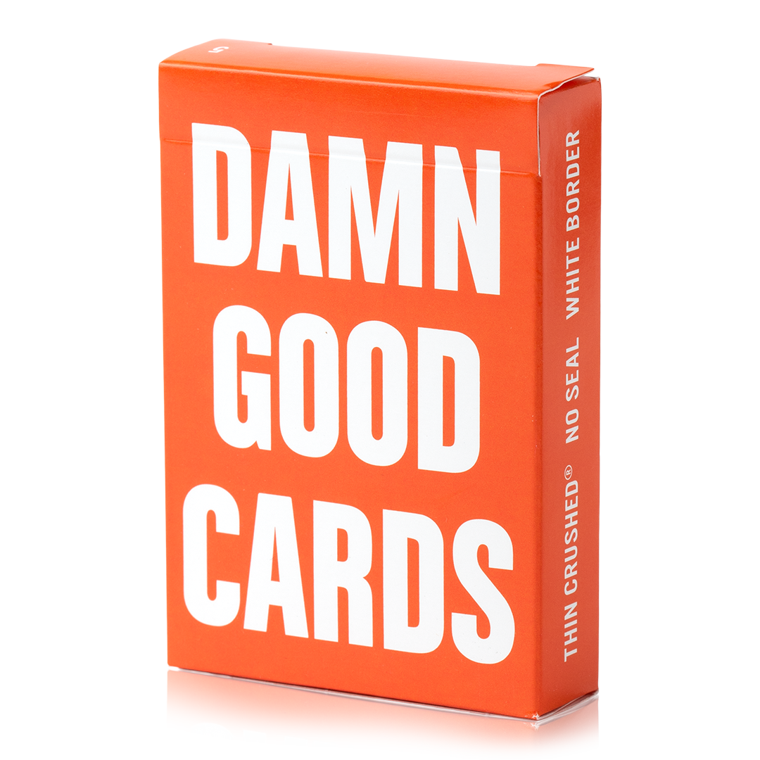 Damn Good Cards, No. 5.  (Limited Print Run 2500 Decks)