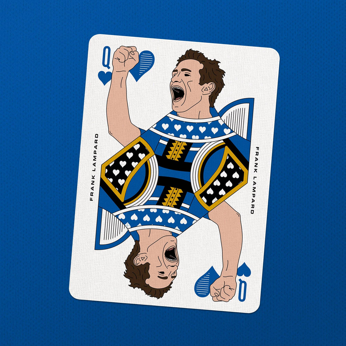 The Blues Playing Cards – Chelsea Football Legends Deck by Boot & Ball