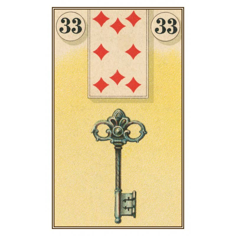 French Cartomancy Oracle Cards Lo Scarabeo