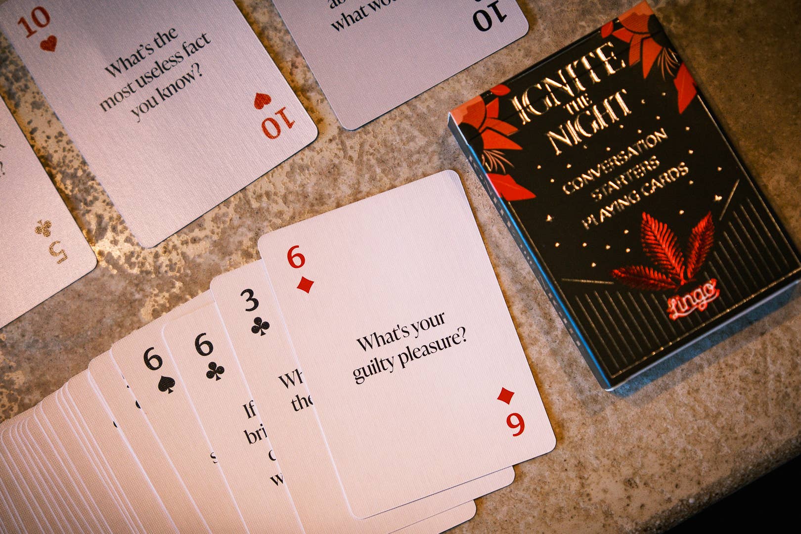 Ignite The Night Lingo Playing Cards