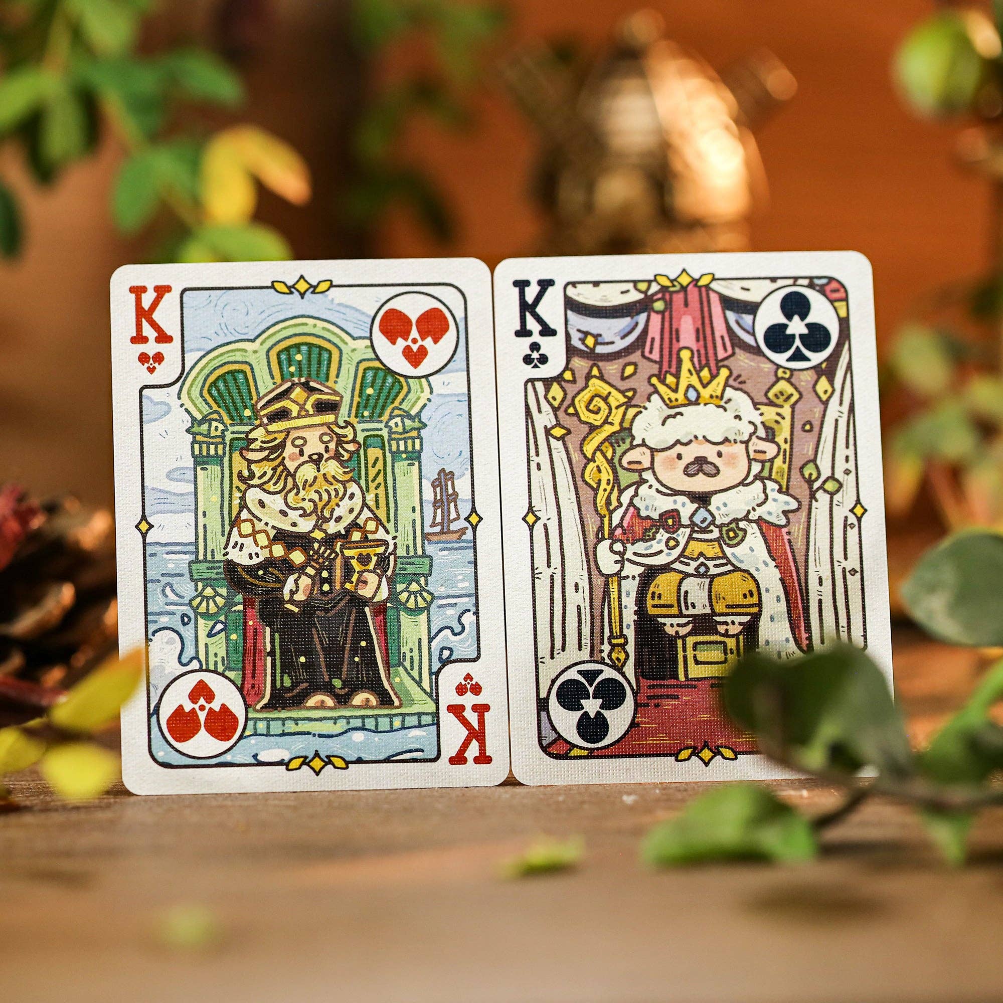 The Valley of the Lambs Playing Cards - Silver Key Society - Keyhole Collection