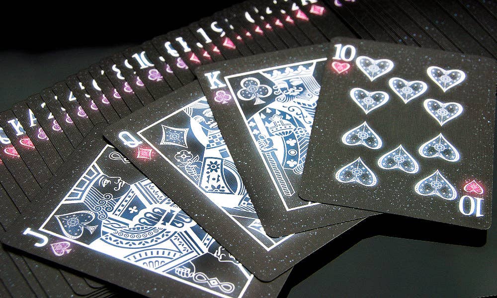 Bicycle Starlight Black Hole Limited Edition Playing Cards