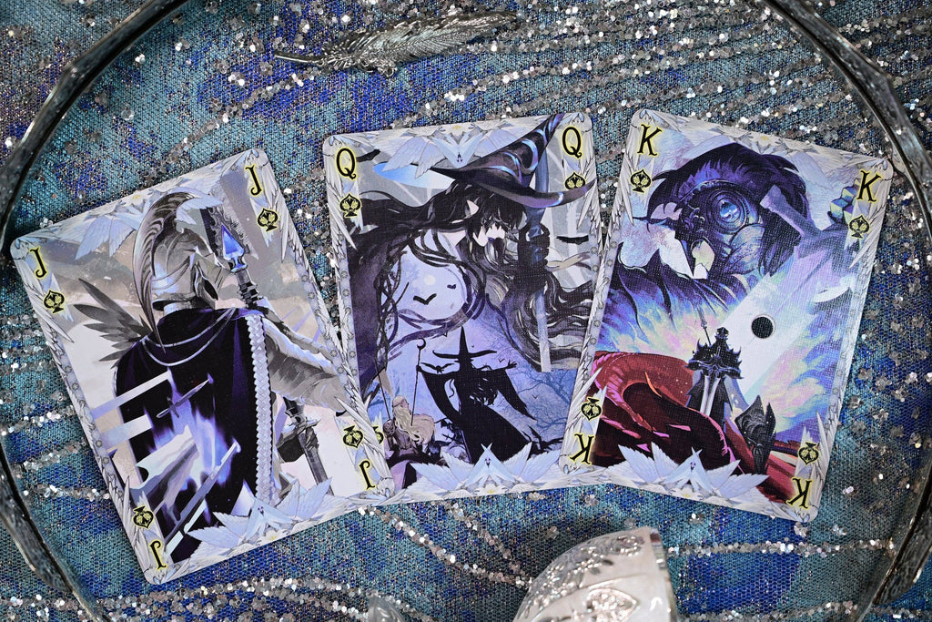King Arthur Playing Cards V2: Excalibur: Silver Fairyland (Standard)