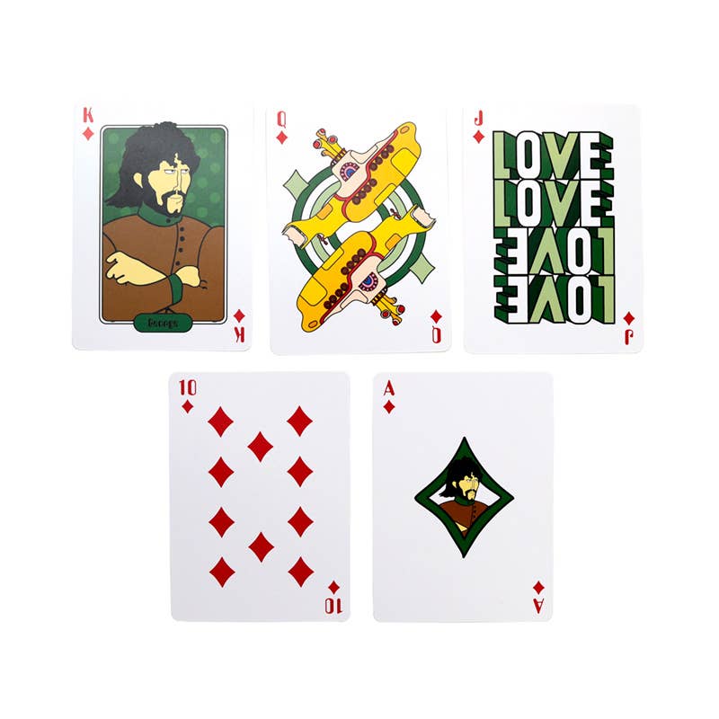The Beatles Yellow Submarine Playing Cards – Puckator