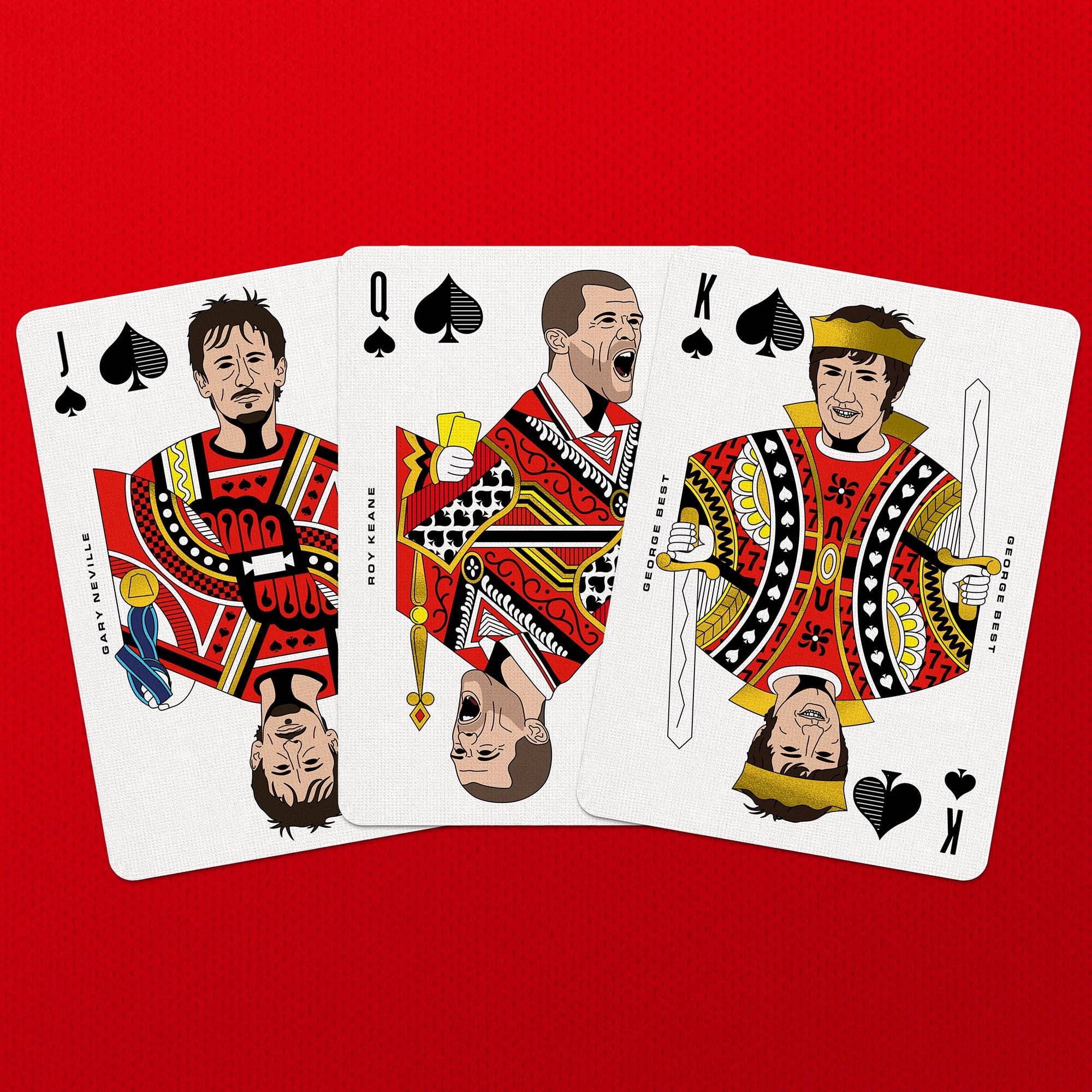Manchester United Playing Cards by Boot & Ball