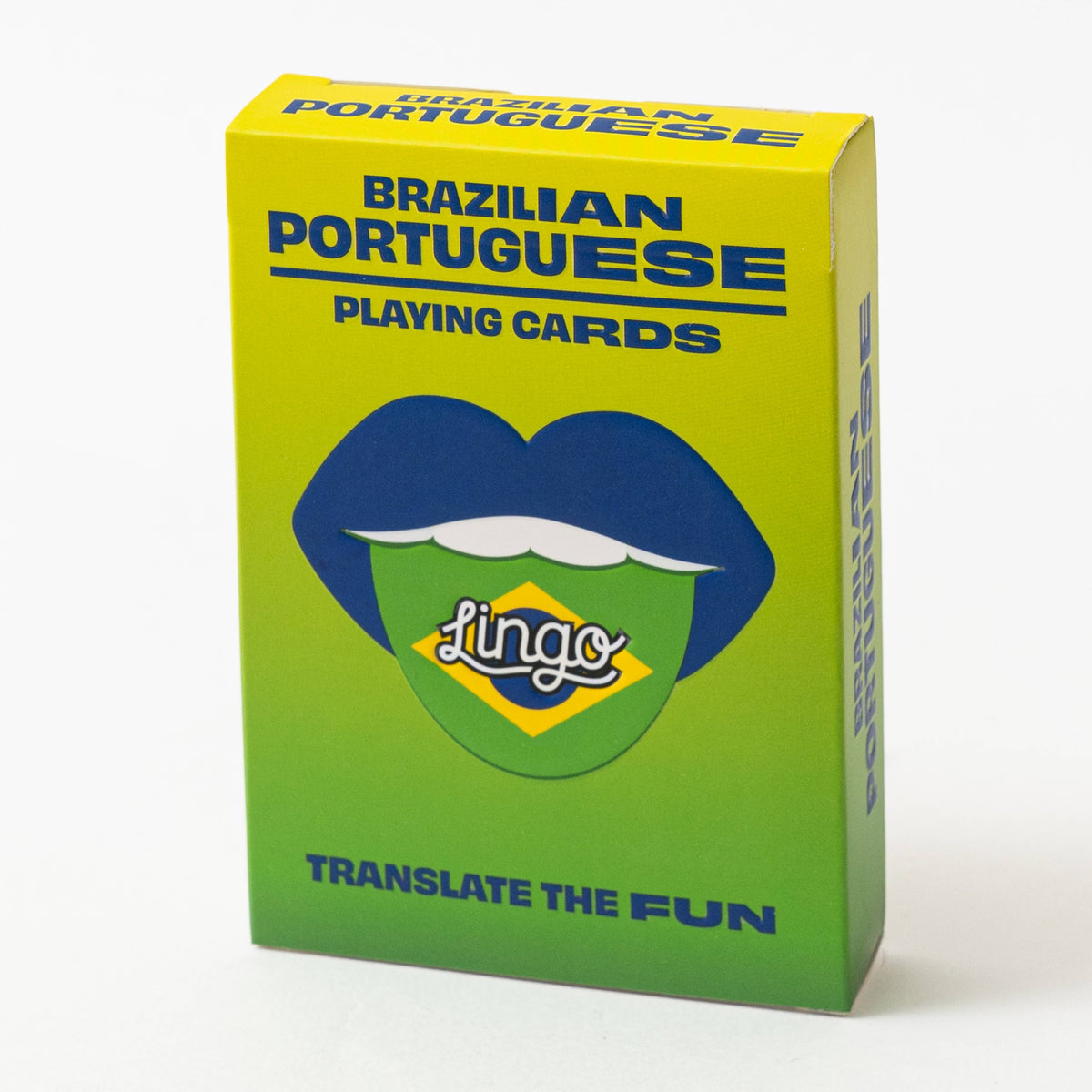 Lingo Brazilian Portuguese Playing Cards – 52 Phrase Deck