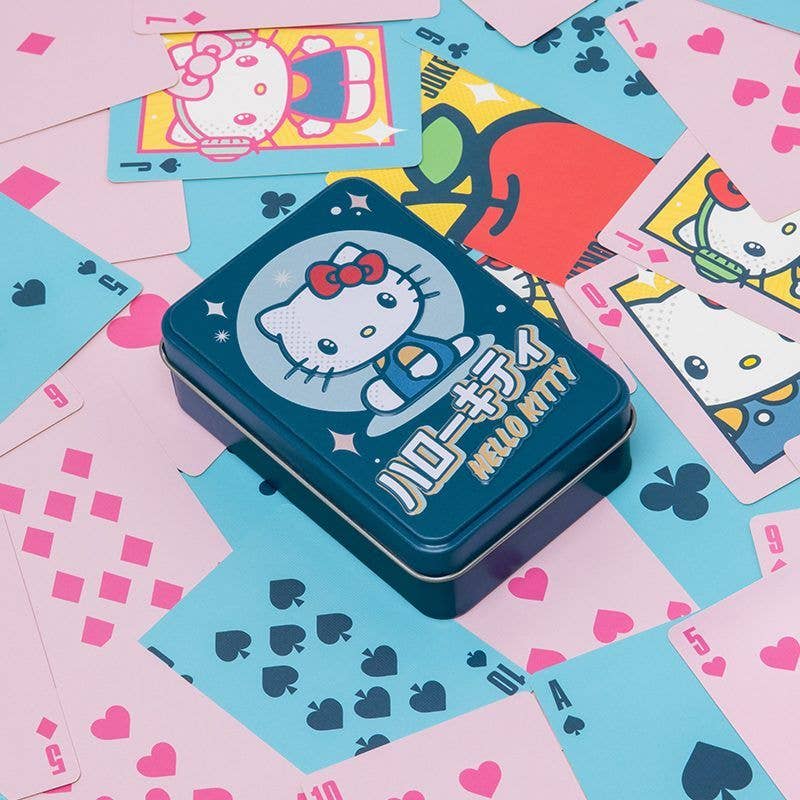Hello Kitty Playing Cards – Official Sanrio Deck in Tin