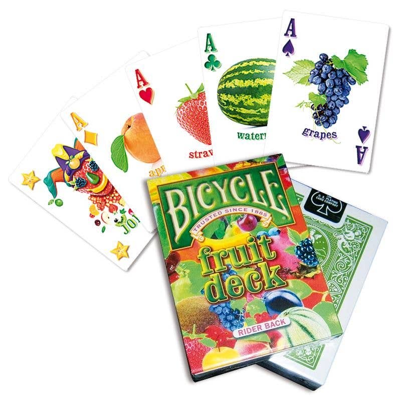 Bicycle Fruit Deck Playing Cards – Green Rider Back
