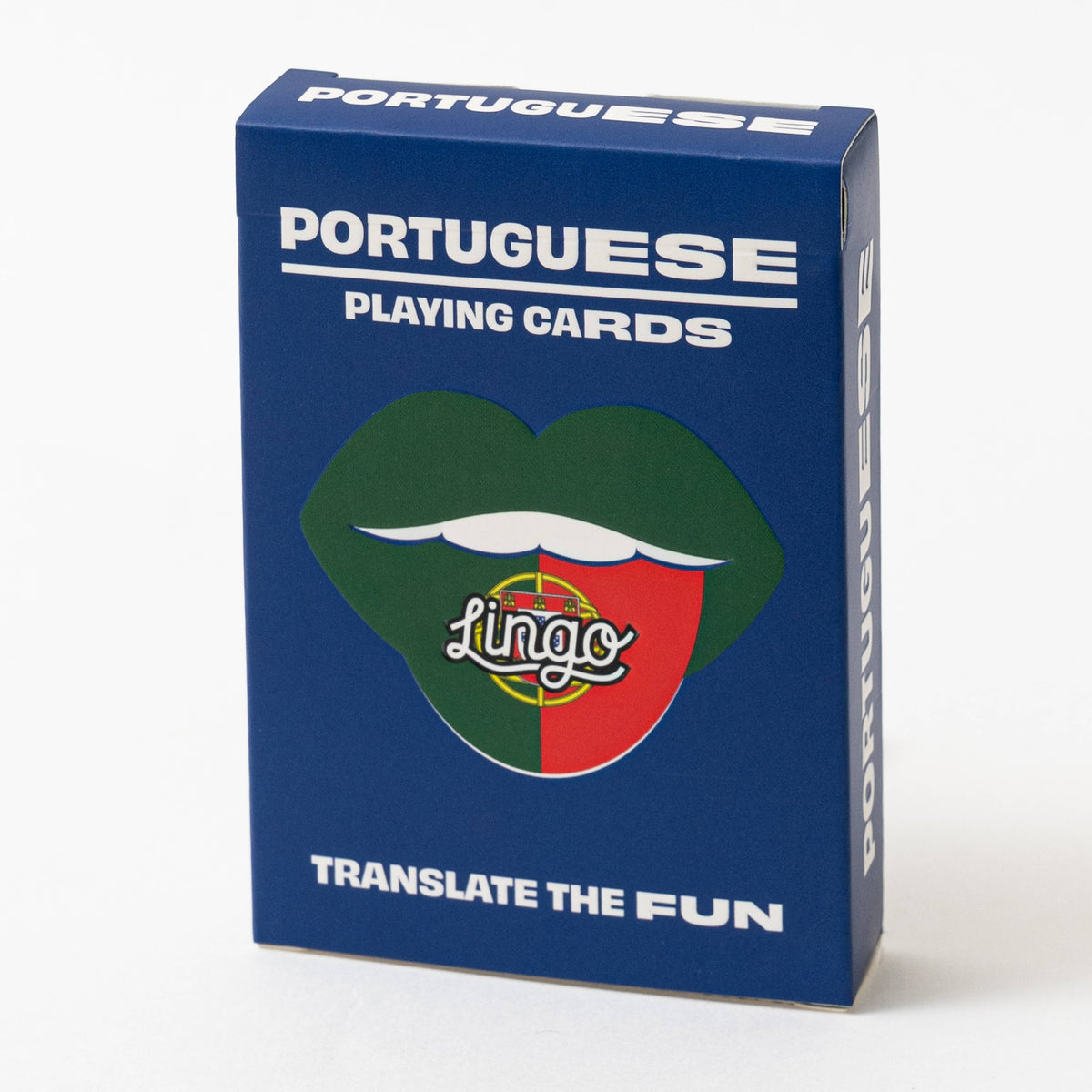Lingo Portuguese Playing Cards – Learn Portuguese 52 Phrase Deck
