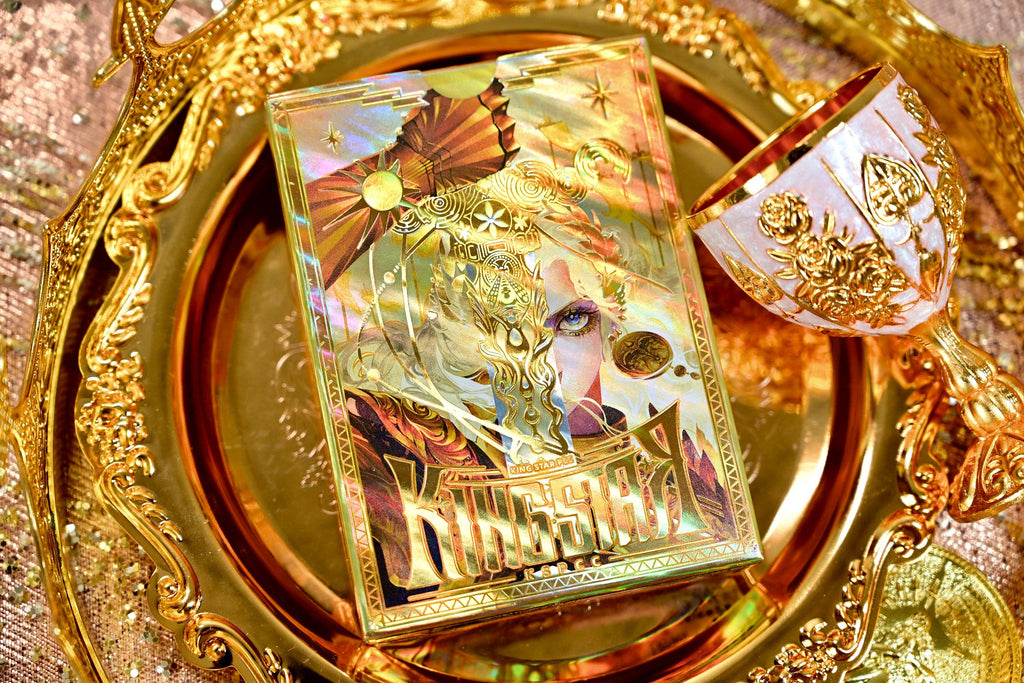 King Arthur Playing Cards V2: Excalibur: Golden Dawn (Standard)