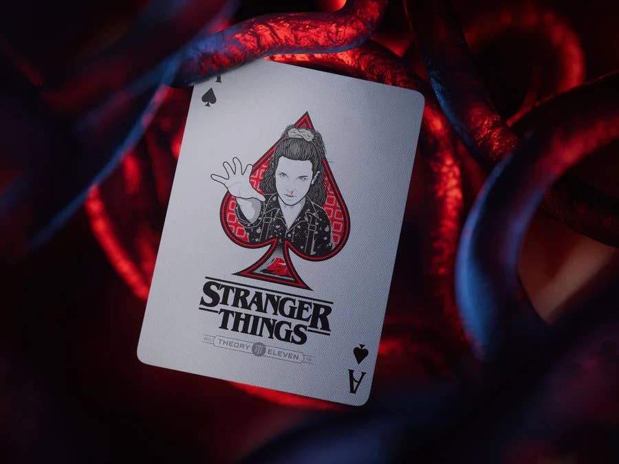 Stranger Things Playing Cards Theory11