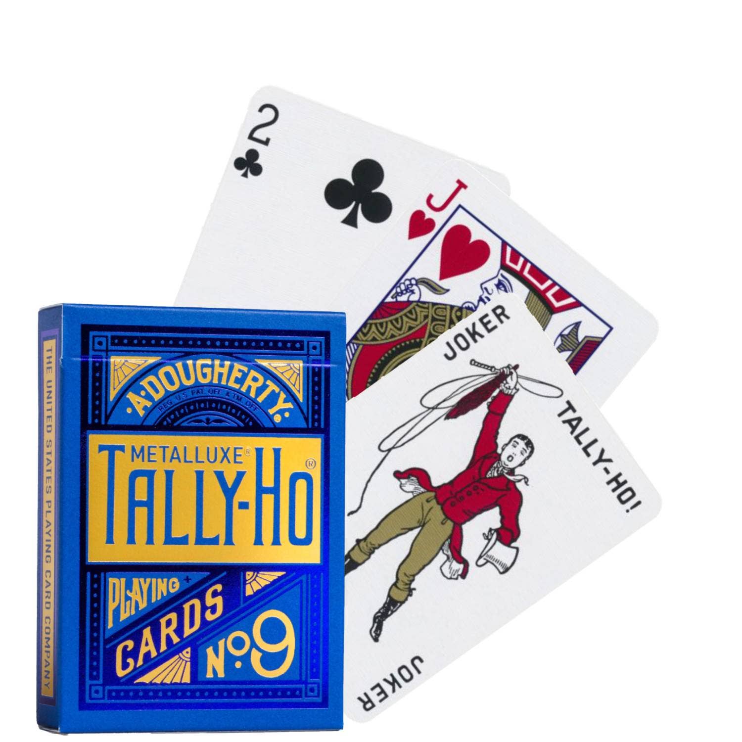 Bicycle Tally-Ho Metalluxe Cards