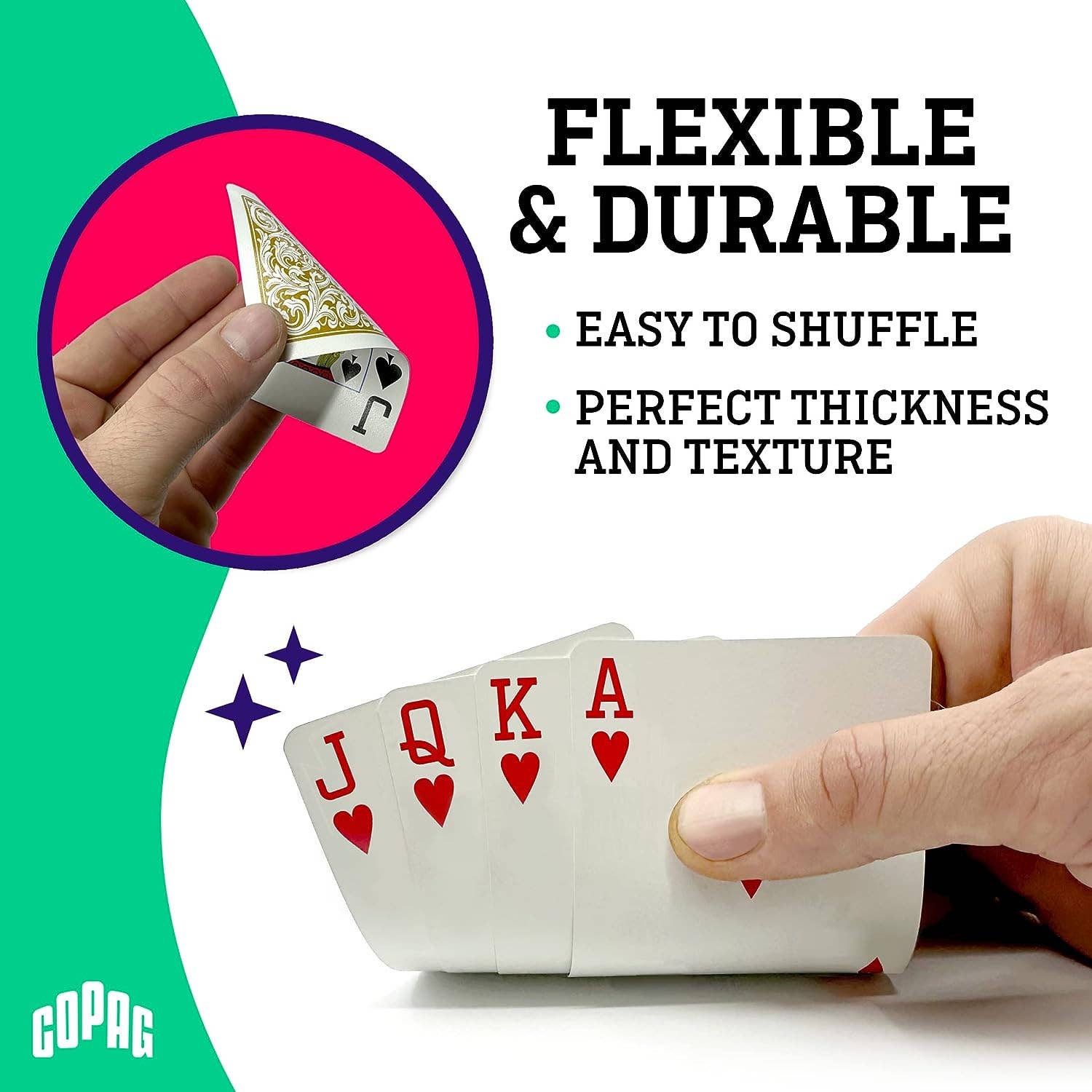 Copag 1546 Neoteric Design Poker Size Regular Index Double Deck