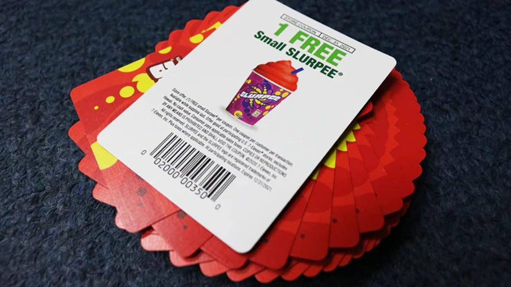 Bicycle 7 Eleven Slurpee 2020 Playing Cards - Red