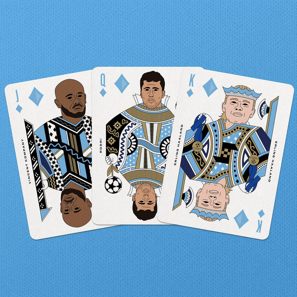Manchester City Playing Cards by Boot & Ball