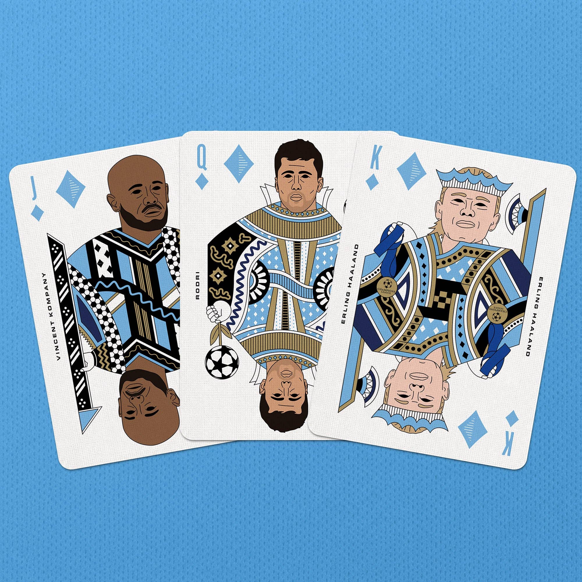 Manchester City Playing Cards by Boot & Ball