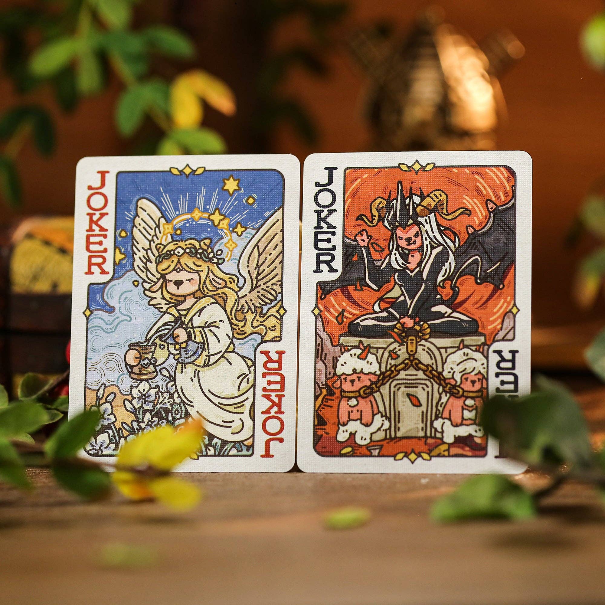 The Valley of the Lambs Playing Cards - Silver Key Society - Keyhole Collection