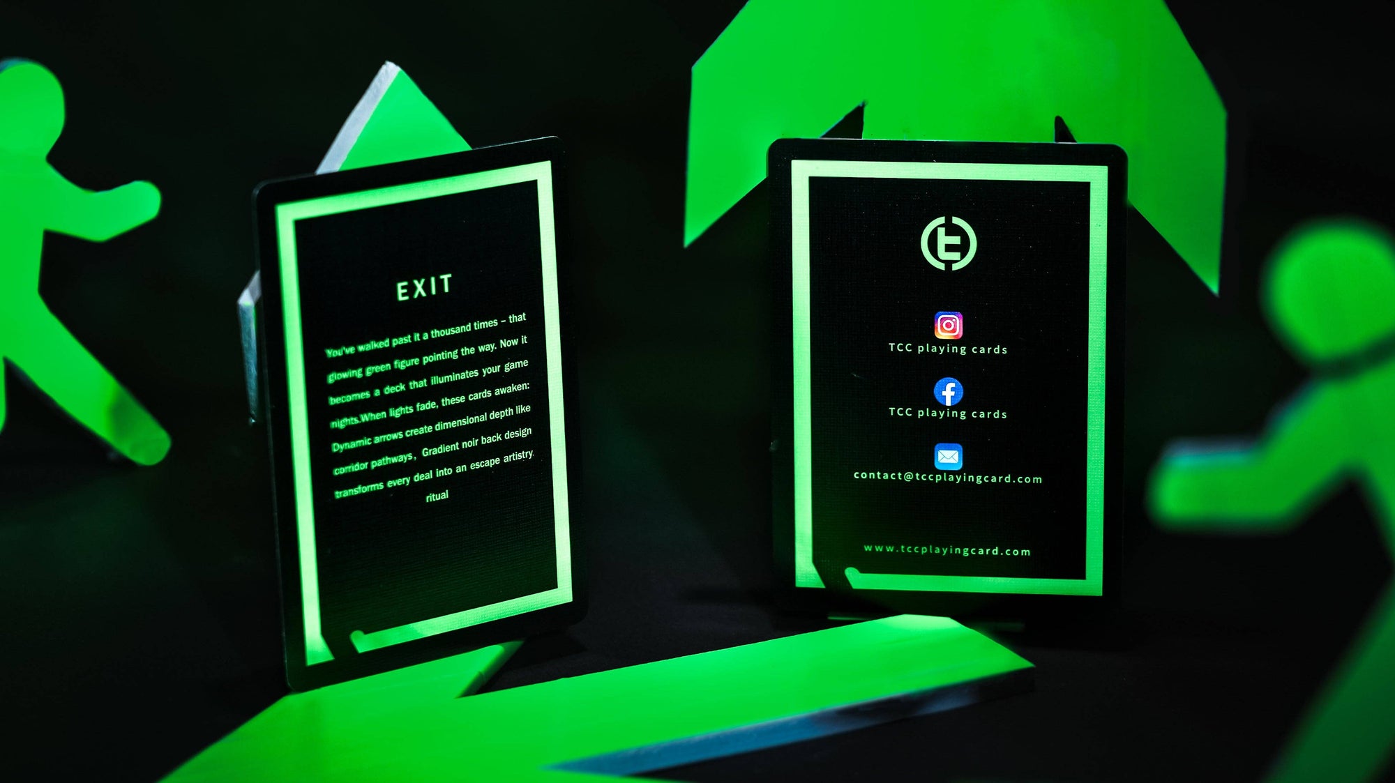 Exit Playing Cards - TCC Fashion