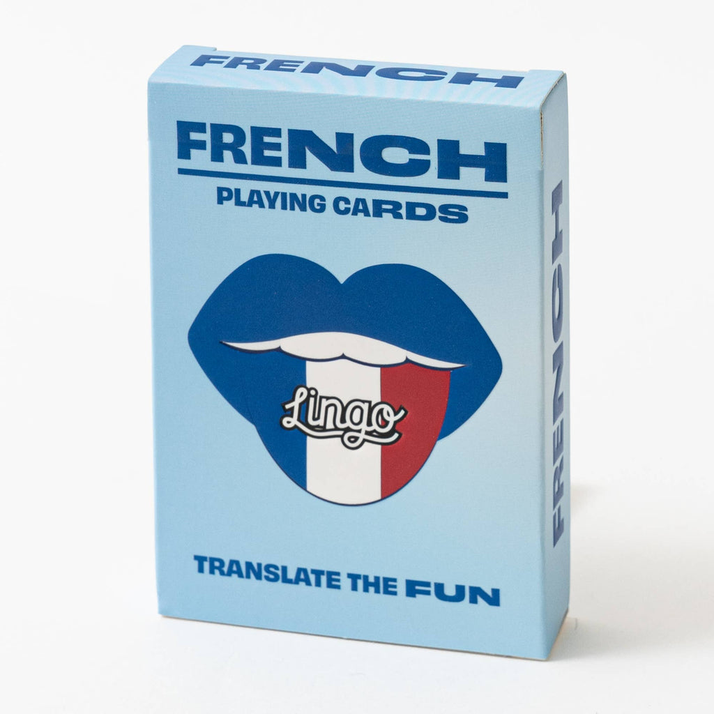 Lingo French Travel Playing Cards