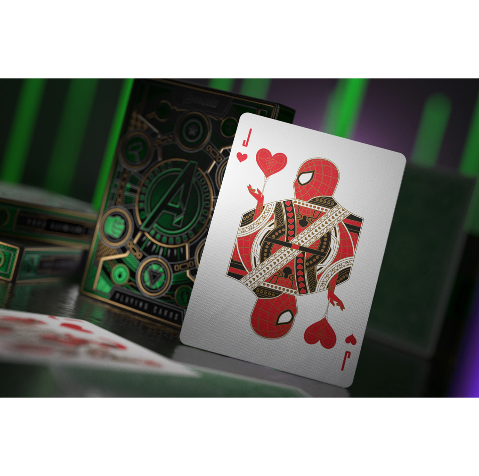 Avengers Green Edition The Infinity Saga Theory 11 Playing Cards