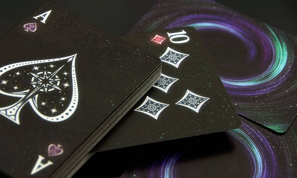 Bicycle Starlight Black Hole Limited Edition Playing Cards