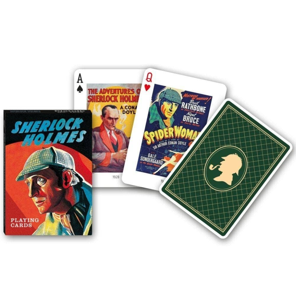 Piatnik Sherlock Holmes Playing Cards – Illustrated Collector Deck