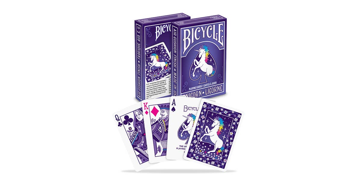 Bicycle Unicorn Playing Cards