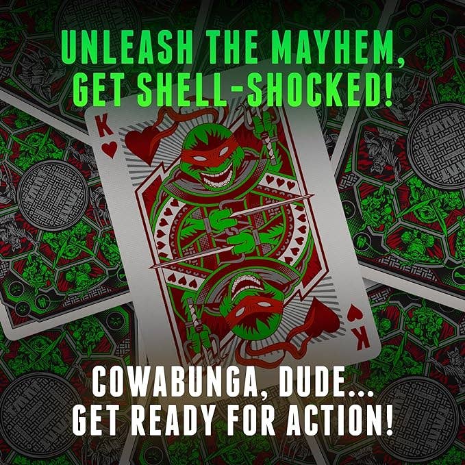 Theory11 Teenage Mutant Ninja Turtles Playing Cards