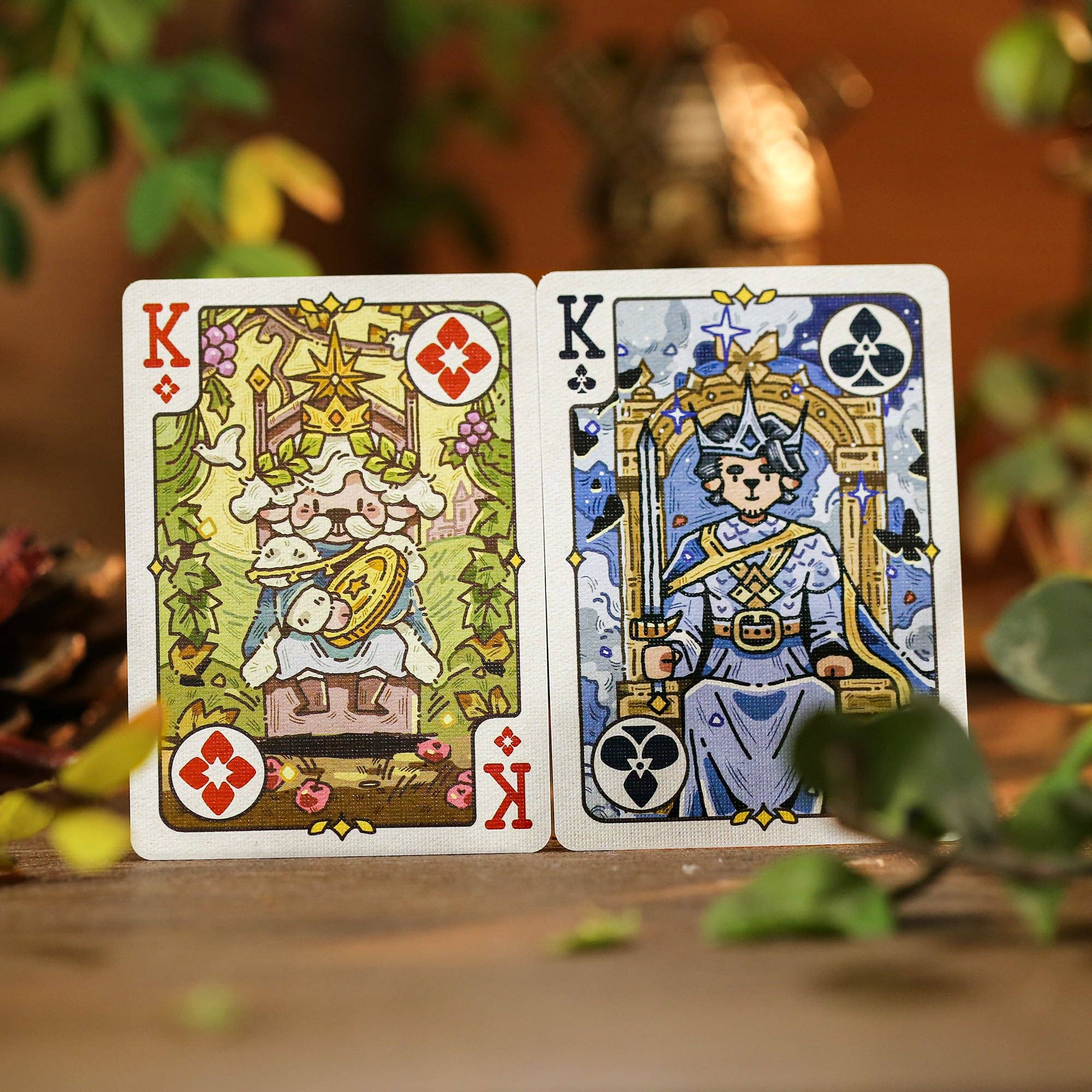 The Valley of the Lambs Playing Cards - Silver Key Society - Keyhole Collection